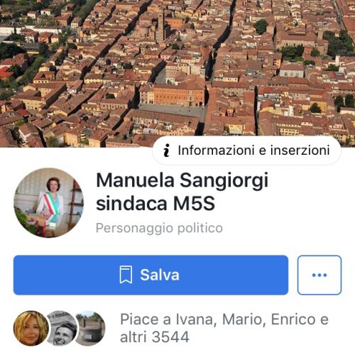 IMOLA, PROPAGANDA A 5 STELLE, VACCHI (FI): “IL SINDACO SANGIORGI ABUSA SUI SOCIAL DEL RUOLO ISTITUZIONALE A FAVORE DEL SUO PARTITO”