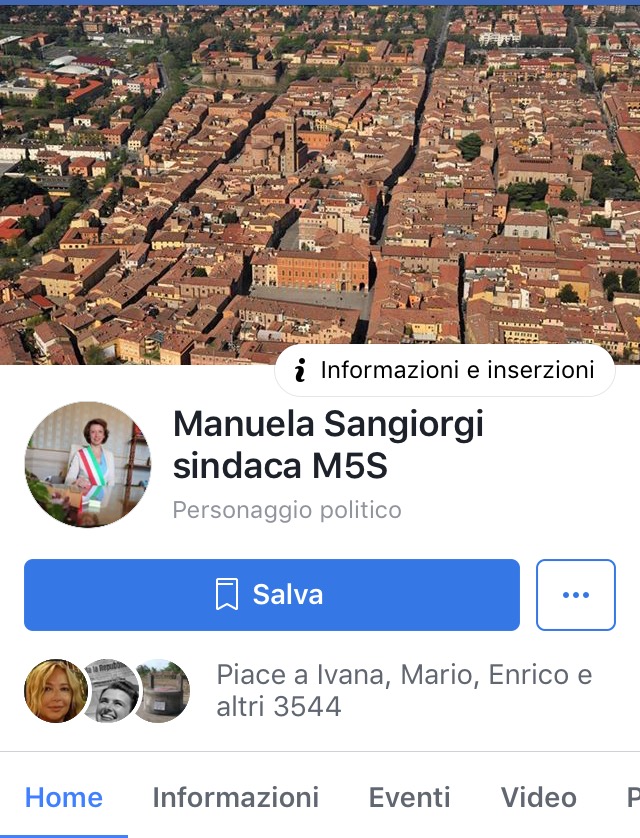 Pagina Fb Sangiorgi