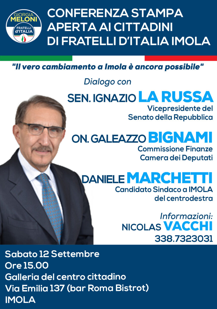 LA RUSSA A IMOLA 12 SETTEMBRE 2020