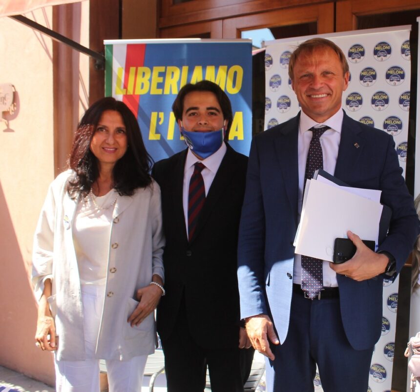 FRATELLI D’ITALIA IMOLA INCONTRA IL CAPOGRUPPO ALLA CAMERA ON. LOLLOBRIGIDA IN PIAZZA MATTEOTTI